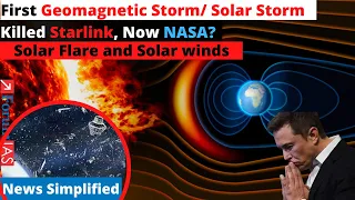 Geostorm that Killed Starlink | Understanding Solar Flare and Solar Winds | News Simplified