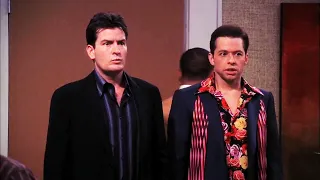 Charlie and Alan as a Gay Couple | Two And a Half Men