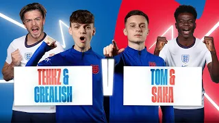 Tekkz & Grealish v Tom & Saka 🎮 2V2 | "You did not just do that!" 😱 | eLions