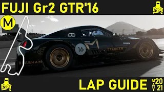 GT Sport Lap Guide Fuji Gr2