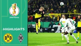 Borussia Dortmund vs. Borussia Mönchengladbach 2-1 | Highlights | DFB-Pokal 2019/20 | 2nd Round