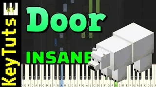 Door from Minecraft - Insane Mode [Piano Tutorial] (Synthesia)