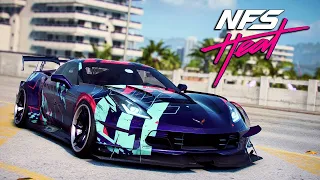 Chevrolet Corvette Grand Sport ´17, NFS Heat - Free Test Drive and Columbia Sprint Race