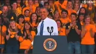 President Obama at the University of Iowa