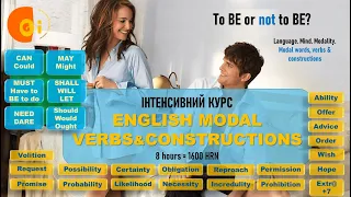 Модальні дієслова, вирази і конструкції в Англійській мові | MODAL VERBS / CONSTRUCTIONS | CoggiCon