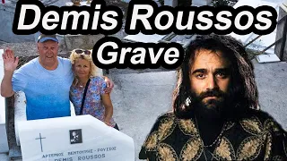 Demis Roussos Grave Demis lead singer for Aphrodite's Child. Also the grave of Dimitris Mitropanos.