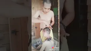 Pangkas rambut...👌👌👌