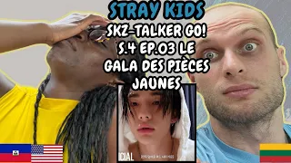 Stray Kids (스트레이 키즈) - SKZ-TALKER GO! Season 4 Ep.03 LE GALA DES PIÈCES JAUNES REACTION