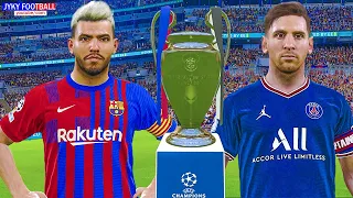 PES 2021 - Final UEFA Champions League - FC BARCELONA vs PSG - L. Messi scored 7 goals - Full Match