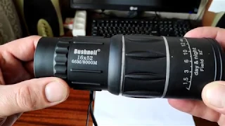 Обзор монокуляра Bushnell 16x52.