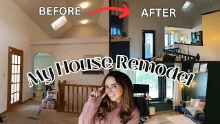 We Remodeled our Entire House in 2 Months *full recap video*