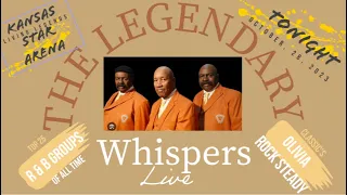 The Whispers: Wichita, KS FULL SHOW LIVE concert (Part 2) October 28, 2023