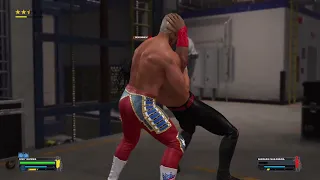 Cody Rhodes vs. Shinsuke Nakamura 01/26/24 The Night before the royal Rumble Backstage Attac