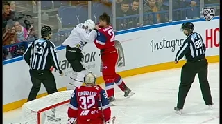 KHL Fight: Nakladal VS Fateyev