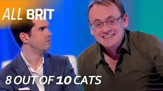 Sean Lock Loses It Over Jimmy Carr's Reaction to Stacey Solomon's Story | 8 Out of 10 Cats | AllBrit