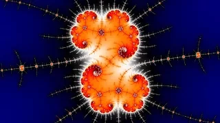 Threads of Colour - Mandelbrot Fractal Zoom (e652) (4k 60fps)