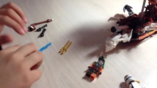 Обзор Лего Ninjago Дирижабль штурмовик