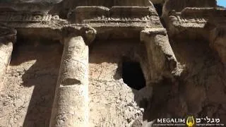 Avshalom`s Pillar - Jehoshafat Valley ( Kiddron Valley  ) in Jerusalem