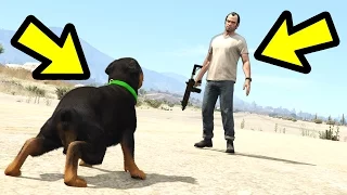 GTA 5 - Chop vs. Trevor! (Who Wins?)