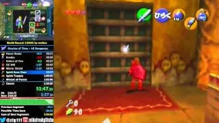 Ocarina of Time All Dungeons Speedrun in 1:38:16