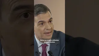 Pedro Sánchez sobre su sucesión: "Serán los militantes quienes decidirán"