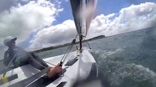 Open Skiff - tacking in heavy weather