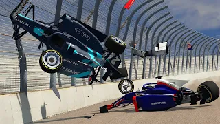Realistic Racing Crashes #48 | BeamNG Drive