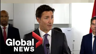 Trudeau announces construction of nearly 17k new affordable homes to address housing crisis | FULL