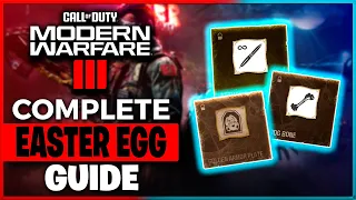 COMPLETE MW3 ZOMBIES EASTER EGG GUIDE WALKTHROUGH & CLASSIFIED SCHEMATICS
