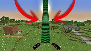 CONSTRUIMOS LA RAMPA MÁS GRANDE DEL MUNDO EN MINECRAFT TROLL 😱