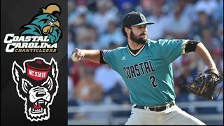 Coastal Carolina Chanticleers vs NC State Wolfpack | College Baseball Highlights