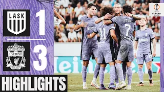 HIGHLIGHTS: LASK 1-3 Liverpool | Nunez, Diaz & Salah start Europa League with a win!