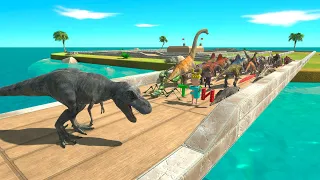 All Units Escape from Old Goat Rex - Animal Revolt Battle Simulator