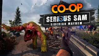 УГАРНЫЙ CO-OP В СИБИРИ! АЛЕКС, БРЕЙН И ЖЕНЯ - Serious Sam: Siberian Mayhem #2