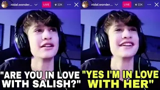 Nidal Wonder ANNOUNCES He's NOW DATING Salish Matter After His ACCIDENT On LIVE?! 😱😳 **Video Proof**