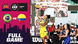 Brazil 🇧🇷 vs Colombia 🇨🇴 | Women | Semi-Finals | Full Game | FIBA 3x3 AmeriCup 2022