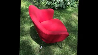 CLEANING THE KNOLL CHAIR