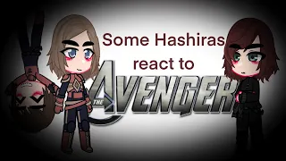 Some Hashiras react to a few avengers