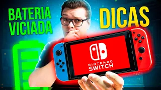 DICAS IMPORTANTES DE COMO CUIDAR DA BATERIA DO NINTENDO SWITCH!