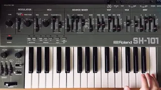 Roland SH-101 - Arpeggiator