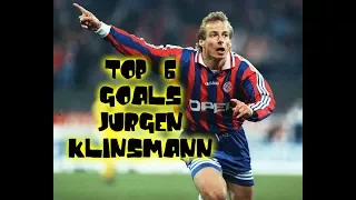 TOP 6 GOLES JURGEN KLINSMANN