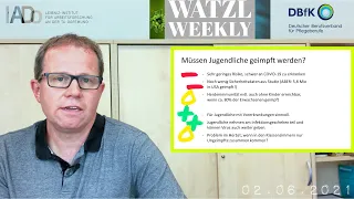 Watzl Weekly 20 [02.06.2021]: Immunologie-Update mit Prof. Dr. Carsten Watzl 🧠