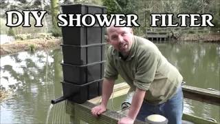 DIY Shower / Trickle Filter for a Koi / Fish Pond by PondGuru