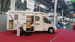 Cheap motorhome with large lounge and rear washroom : Giotti Line Siena Privelige 350