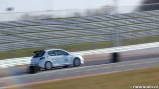 Peugeot 206 GTI Turbo 310 BHP @ Time Attach Assen