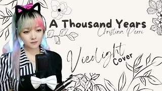 A THOUSAND YEARS - CHRISTINA PERRI | VIEOLIGHT COVER