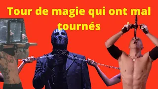 Les TOURS De MAGIE Qui Ont MAL Tourné