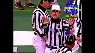 Indianapolis Colts at New York Giants (Week 10, 1999)