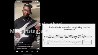 MookyTranscribes   Tosin Abasi Instagram Selective Picking 20230607