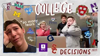 MY COLLEGE DECISIONS 2021: harvard acceptance, brown, upenn, georgetown, tufts (10+ more)
